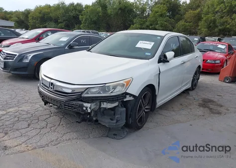 2017 Honda Accord Sport из США, поврежденный, VIN 1HGCR2F51HA272226